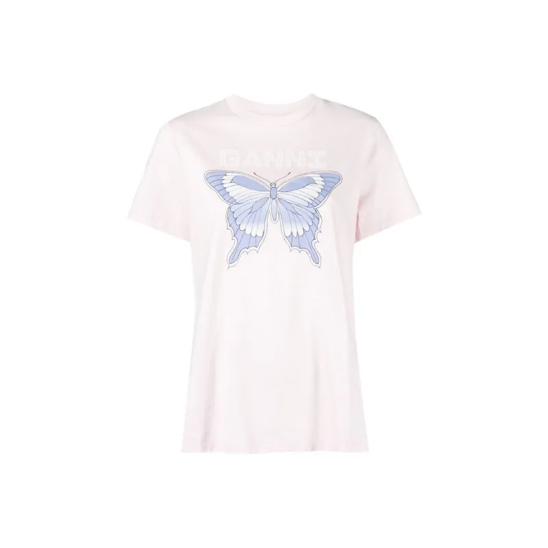 GANNI T Shirts Women's Light Purple-0