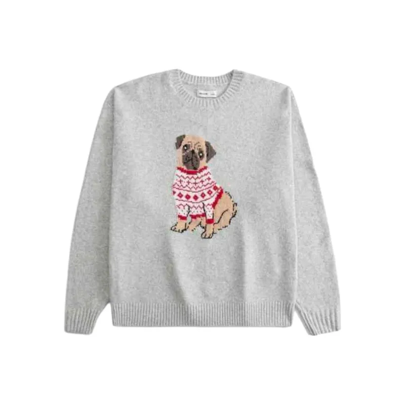 Hollister Sweater Women's Light Gray-0