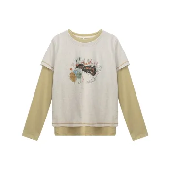 HOT HORSE T Shirt Unisex Yellow Gray