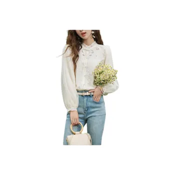 MISHOW SS24 Shirt Women's Apricot