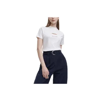 Études X FILA T Shirts Women's White