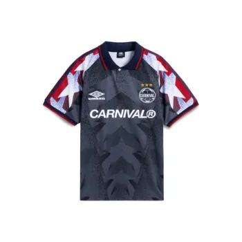 Umbro CARNIVAL Co-branded Model SS24 Soccer Jerseys Unisex Stars Black