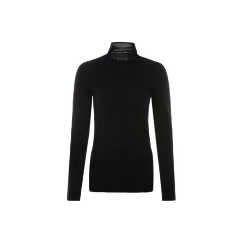 System Slim Fit Knitwear Women's Black
