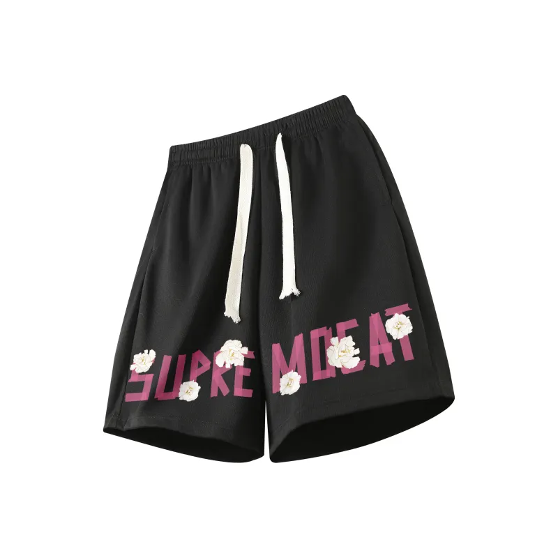 Supremo Cat Casual Shorts Unisex-0