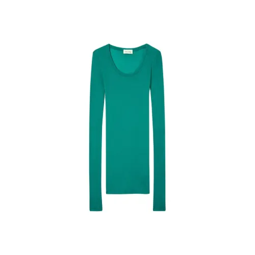AMERICAN VINTAGE A.M T Shirt Women's Peacock Blue