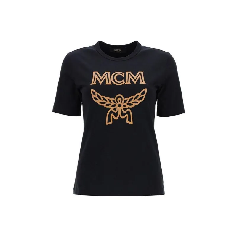 MCM T Shirts Women's Black-0