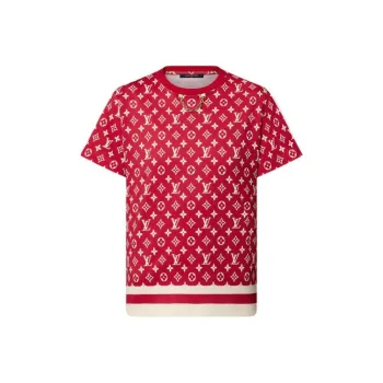 LOUIS VUITTON 1AB7I6 Stripe Accent Monogram T-Shirt