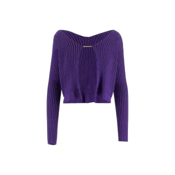 Jacquemus La Maille Pralu Longue 'Purple'