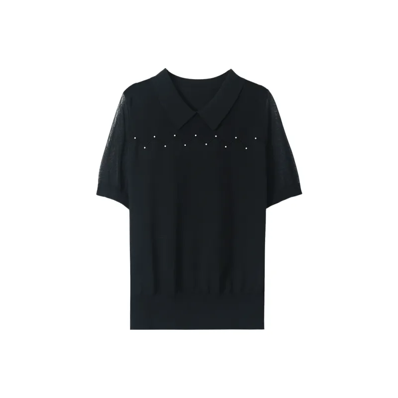 Korean Style Regular T Shirt Women's-3