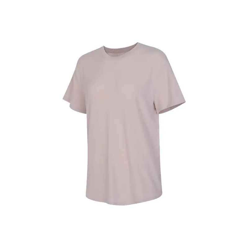 Nike T Shirts Women's Pink-0