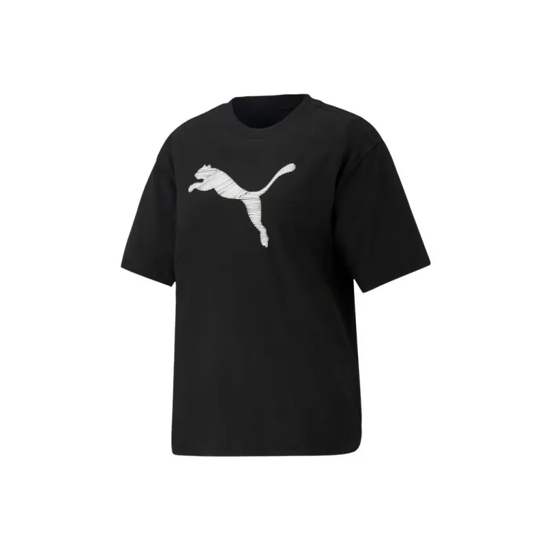 PUMA T Shirts Women's Black-0