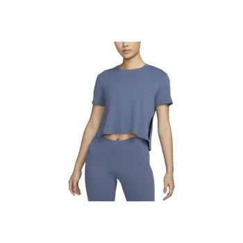 Nike T Shirts Women's Blue Gray
