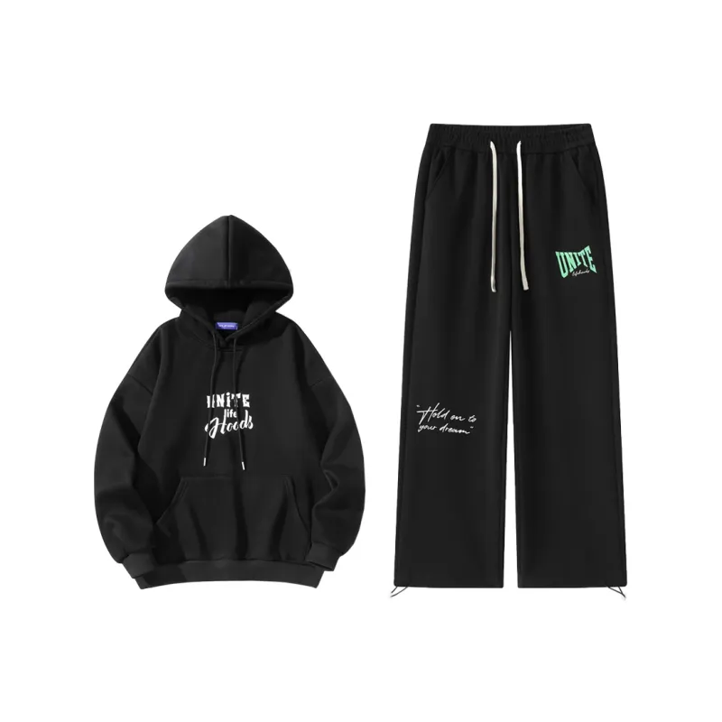 Unite Life HOODS Sweatshirt Set Unisex-0