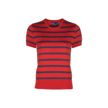 Polo Ralph Lauren Polo Pony-embroidered Striped T-shirt