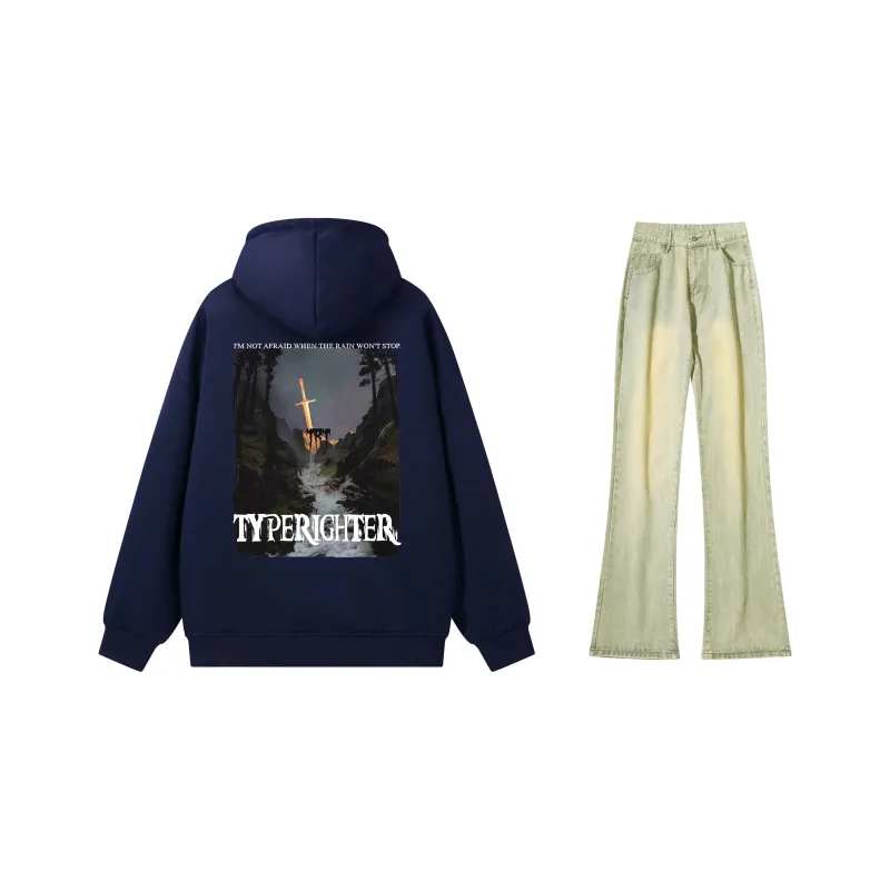 TYPERIGHTER Sweatshirt Set Unisex-7