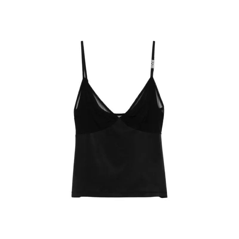 VERSACE JEANS COUTURE Mesh panelling Top-0