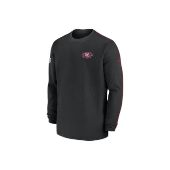 Nike San Francisco 49ers Sideline Coach Men's Nike Nfl Long Sleeve Top