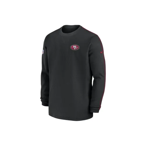 Nike San Francisco 49ers Sideline Coach Men's Nike Nfl Long Sleeve Top