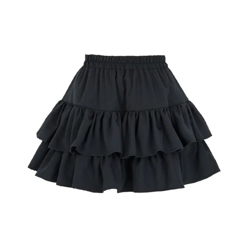 Mu Xiao Xin Casual Short Skirts Women's-7