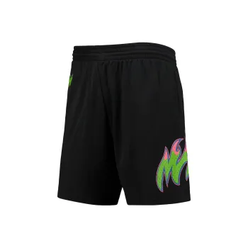 NBA Basketball Shorts Miami Heat Team Men's Black