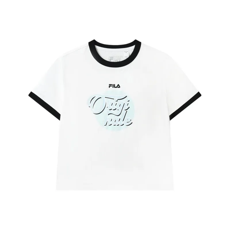 FILA T Shirts Women's White-0