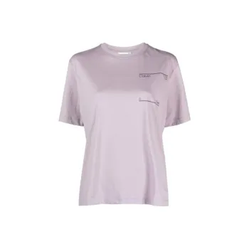 Calvin Klein Future Archive Logo print Cotton T shirt