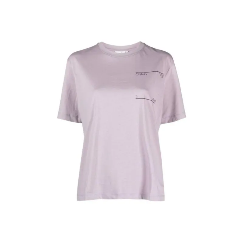 Calvin Klein Future Archive Logo print Cotton T shirt-0