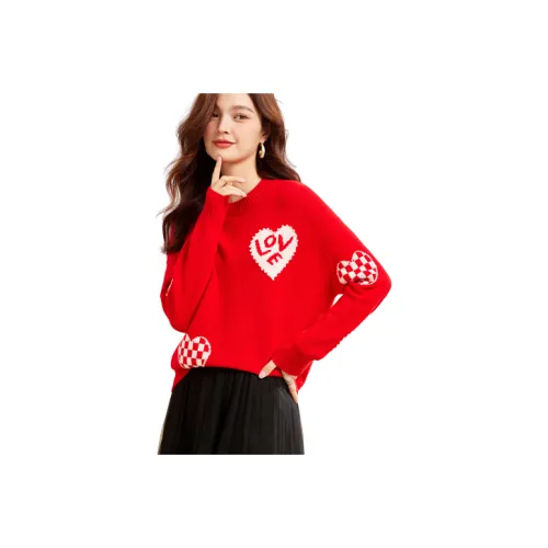Coredorm Sweaters Women's Red