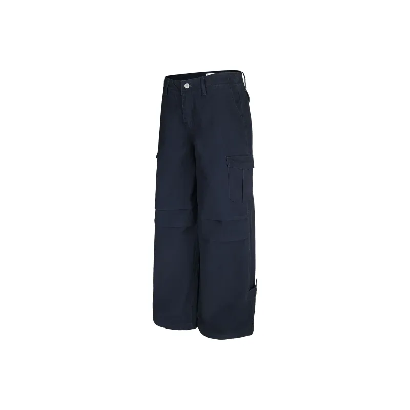 JASONWOOD Cargo Pants Unisex Navy Blue-2