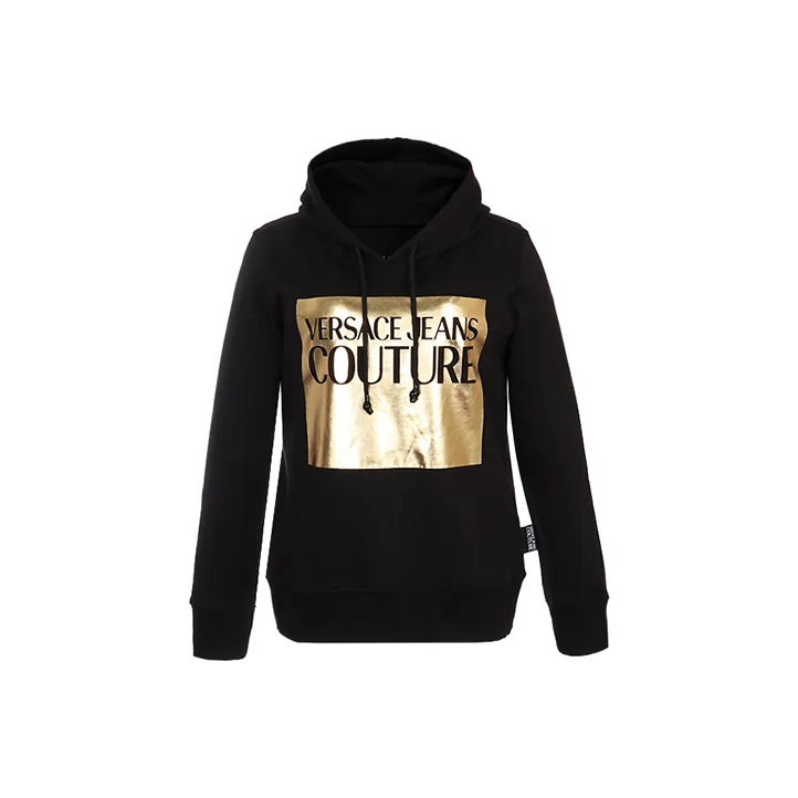 VERSACE JEANS COUTURE Sweatshirts Women's Black-0