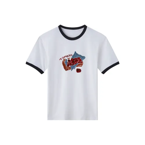 TEME T Shirt Women's White & Black