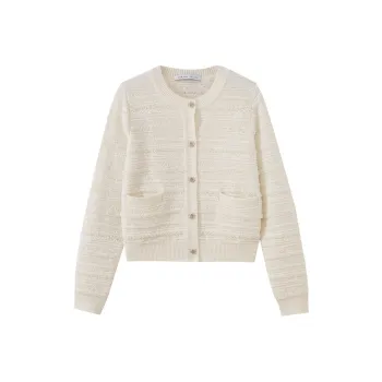 SHUIYUNJIAN Sweater Women's Ivory White