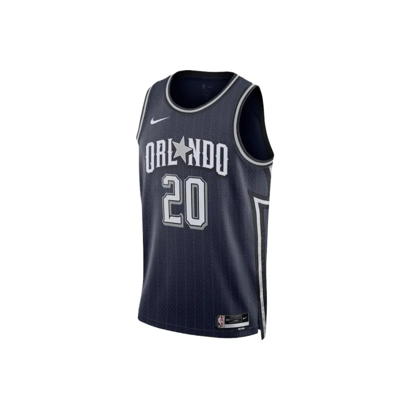 NBA x Nike Orlando Magic SWINGMAN Fan Edition Basketball Jerseys Unisex Marine Blue-0
