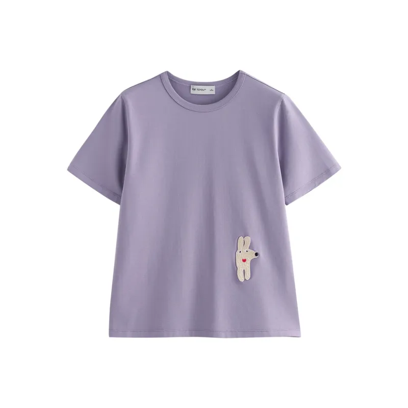 Initial Language T Shirt Women's-6
