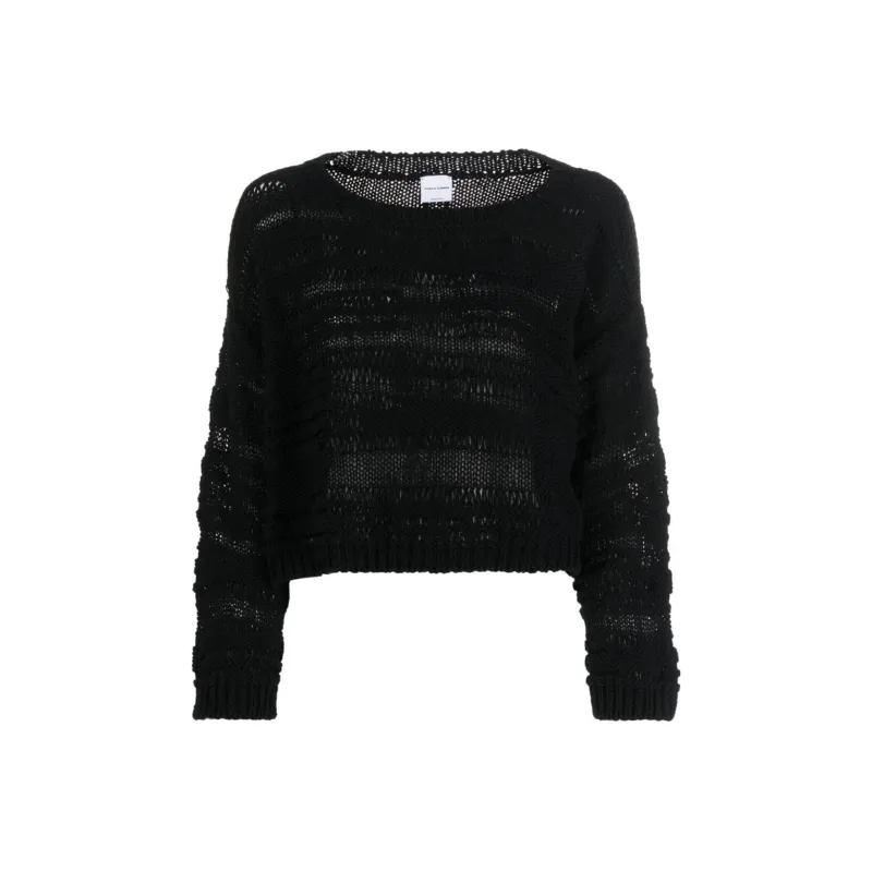 PINKO Boat neck Open knit Jumper-2
