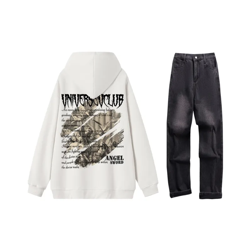 VniVerseVClub Sweatshirt Set Unisex-2