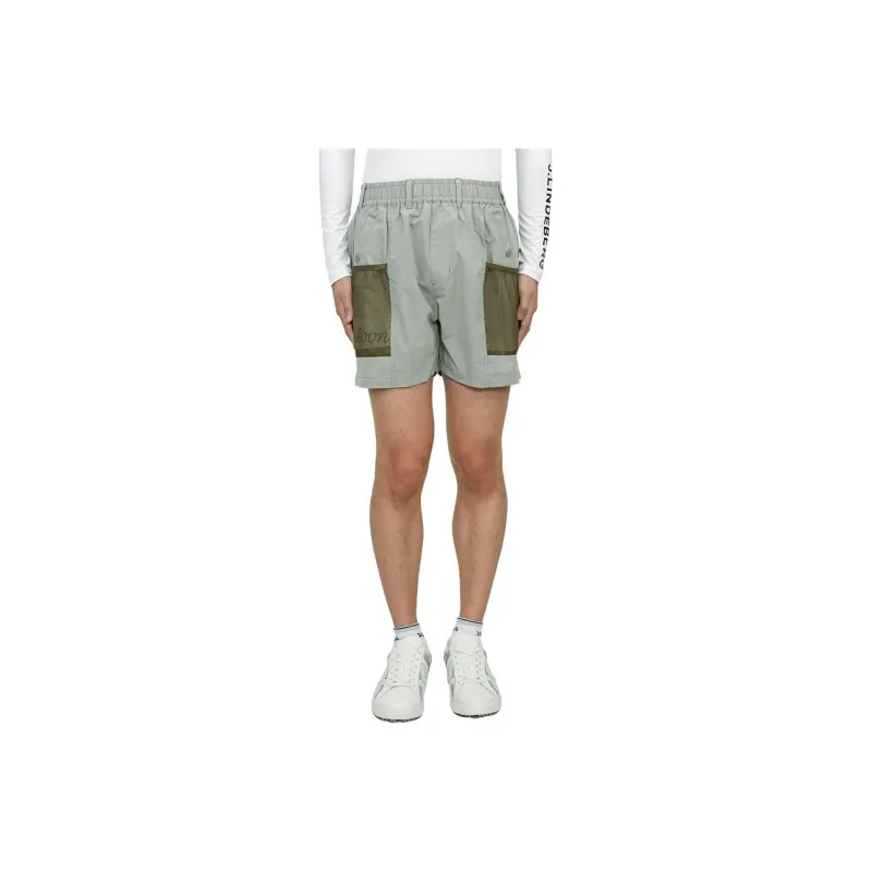 Malbon Golf Casual Shorts Men's Khaki-0