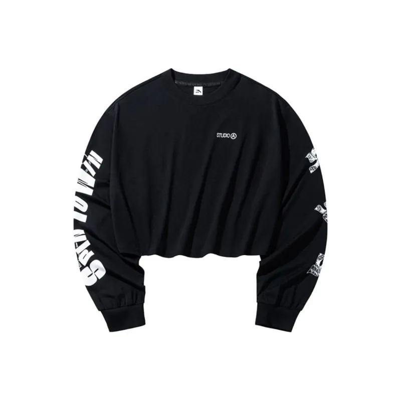 Anta Life Collection Sweatshirt Women's Basic Black-0