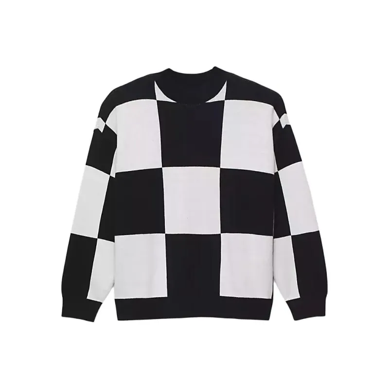 Vans Vortex Sweater Women's Black White-0