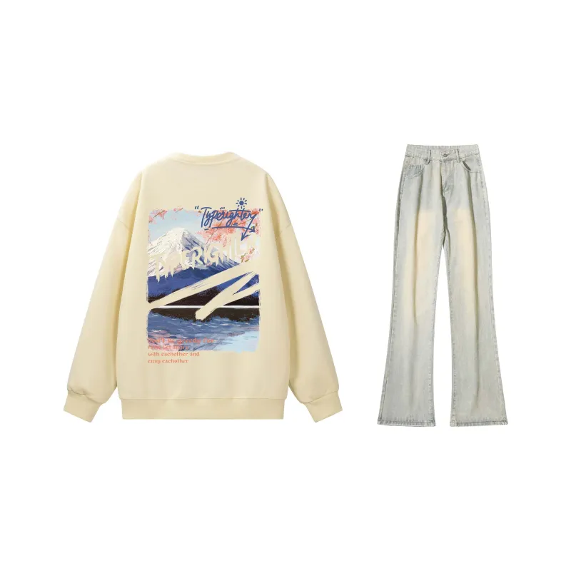 TYPERIGHTER Sweatshirt Set Unisex-30