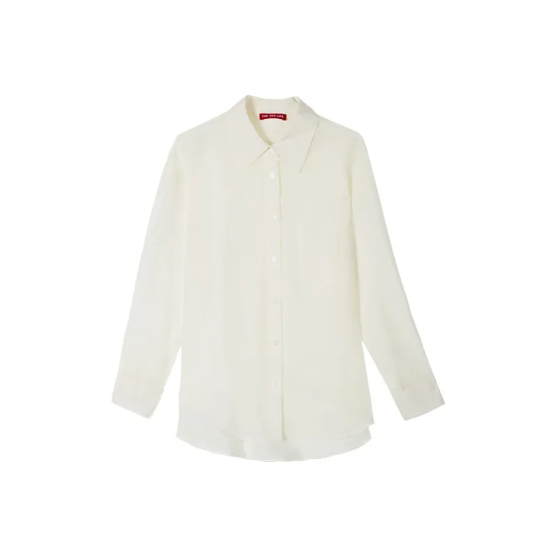 THE SEA LIFE Shirt Women's Cloud White-0