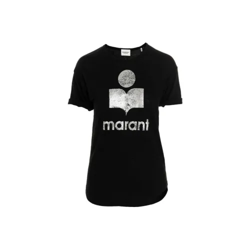 ISABEL MARANT ETOILE Koldi Logo Printed Crewneck T Shirt