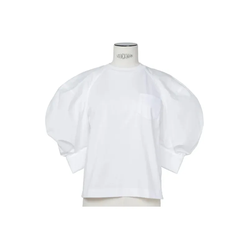 Sacai Puff sleeve T shirt-0