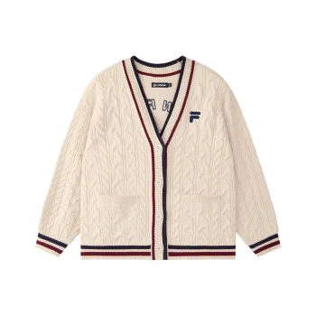 FILA FUSION FOB Series Knitwear Women's Wheat Cream