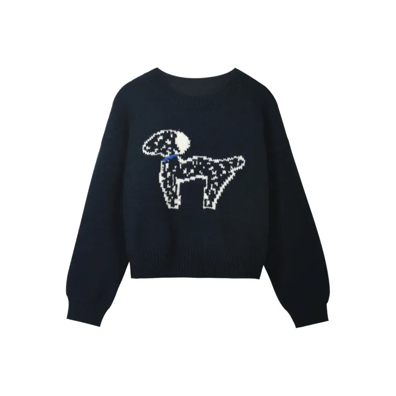 MISHOW Sweater Women's Navy Blue-0
