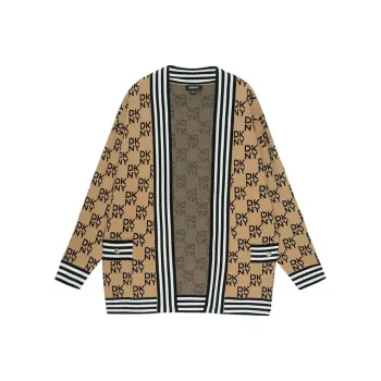 DKNY Sweater Women's Medium Coffee