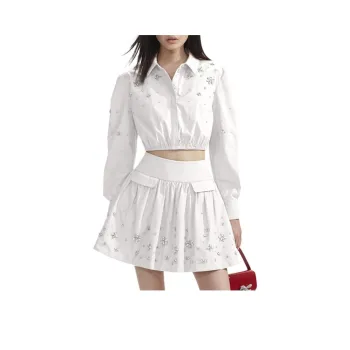 Self portrait Shirt Women's Pure White