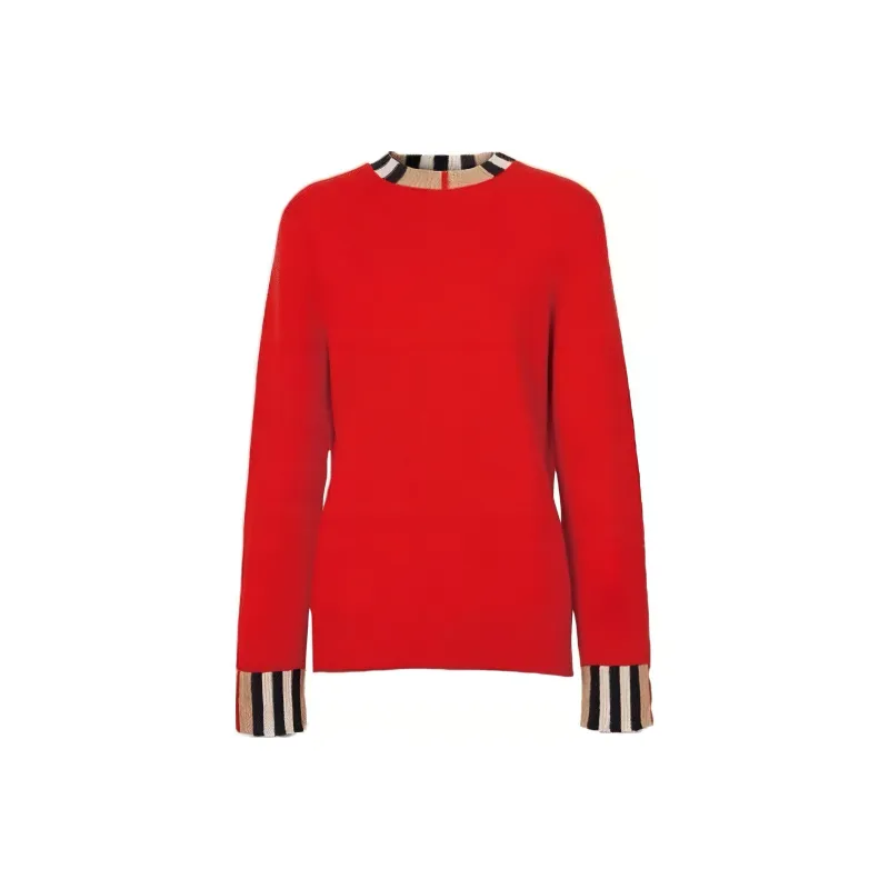 Burberry FW23 Sweater Women's Red-0