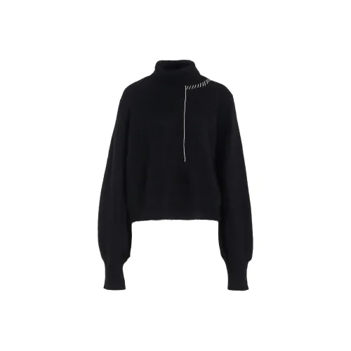 you Yamamoto Puff Sleeved Roll Neck Jumper