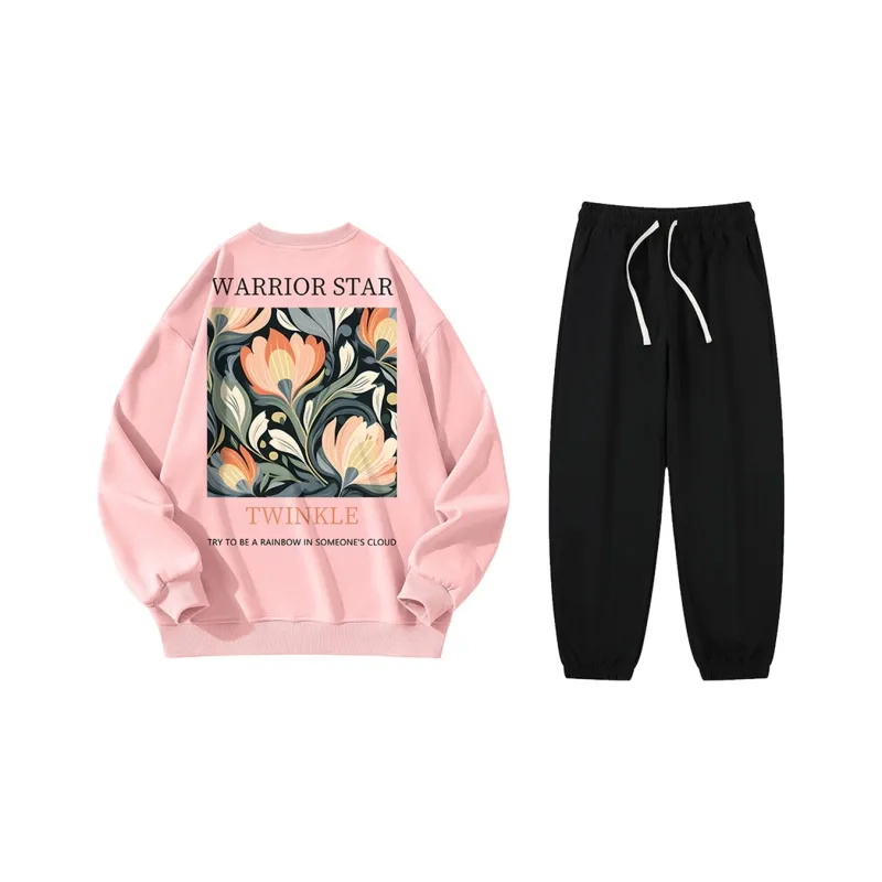 WARRIOR Sweatshirt Sets Unisex-4
